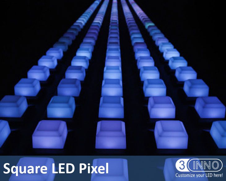 50mm DMX Square LED Pixel trong nhà