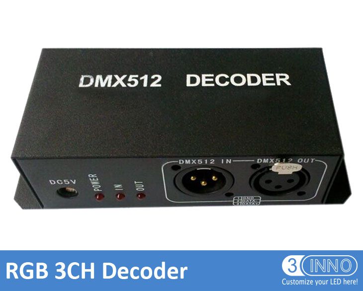 PWM giải mã 3 kênh PWM Decoder DMX để giải mã PWM DMX để WS2801 bộ giải mã giải mã DMX dẫn giải mã LED Strip DMX Decoder DMX giải mã LED 3 kênh DMX giải mã LED DMX bộ giải mã