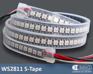 144 pixel băng DMX LED dải LED dải đèn WS2812 LED băng Video Pixel băng DMX LED Ribbon RGB LED băng DMX băng băng WS2812 linh hoạt băng quảng cáo LED băng